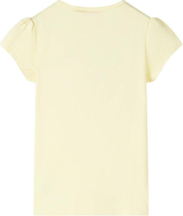 Produktbild VidaXL Kinder-T-Shirt Zartgelb 92,Material: 95 % Baumwolle. 5 (92)