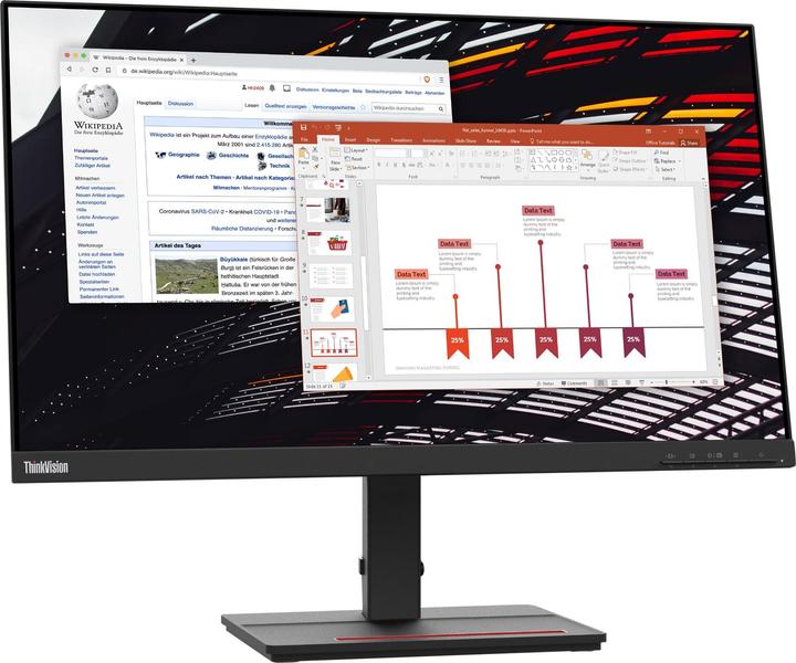 Actual product image Lenovo ThinkVision S24e-20 (1920 x 1080 pixels, 24")