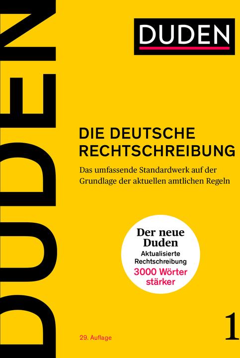 Image du produit Duden - Die deutsche Rechtschreibung (Allemand, 2024)