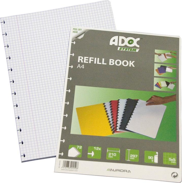Immagine prodotto Adoc Libretti Carta sostitutiva Pap-Ex (A4, Quadretti, Nessuna rilegatura)