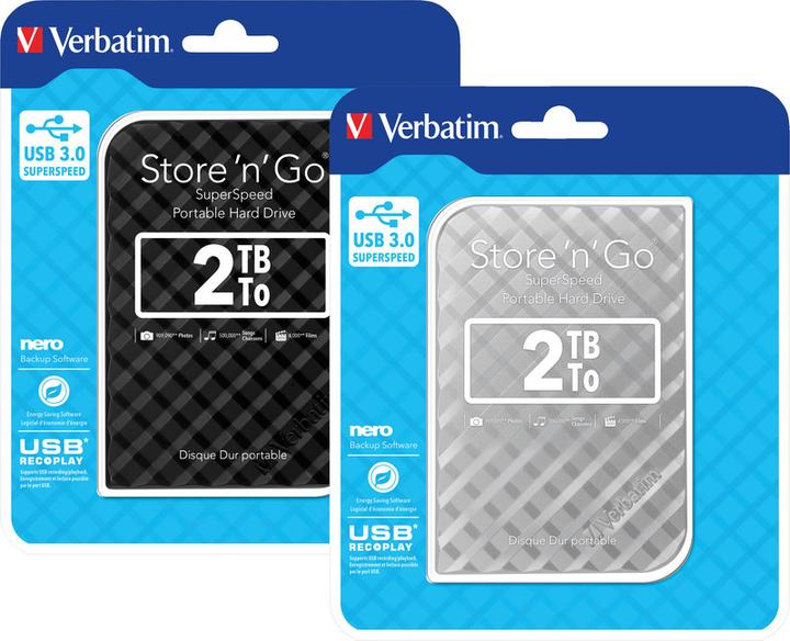 Actual product image Verbatim Hard Drive Store 'n' Go (2 TB)