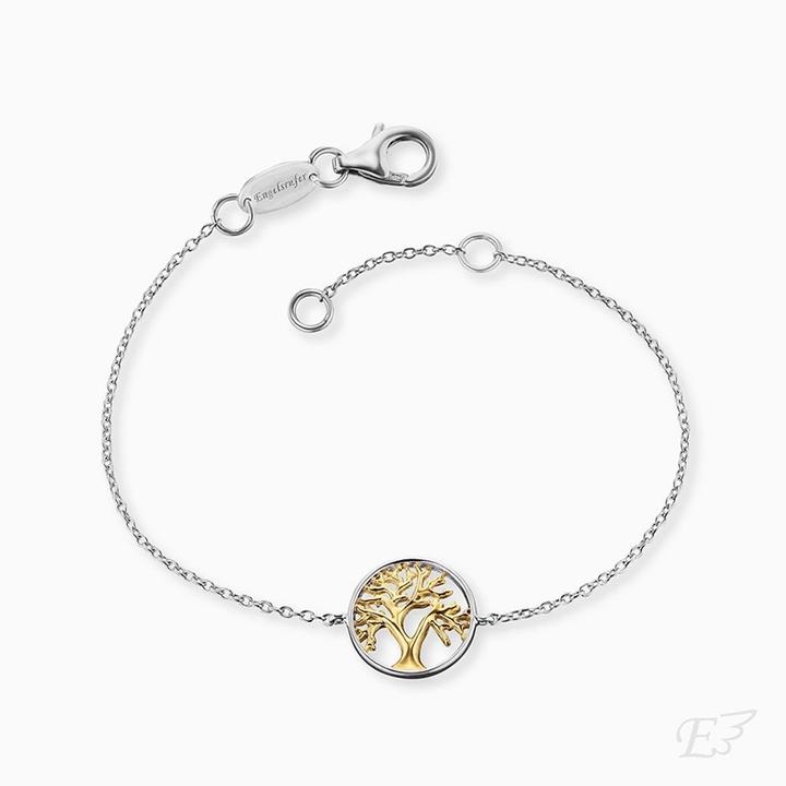 Immagine prodotto Engelsrufer Bracciale con l'albero della vita (17 cm, Argento 925)