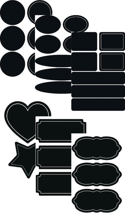 Actual product image HERMA Table labels Home Feeling