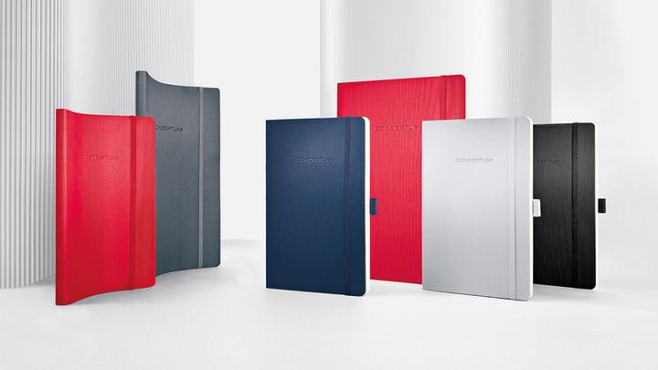 Produktbild Sigel Notizbuch CONCEPTUM Softcover Softwave (A4, Liniert, Weicher Einband)