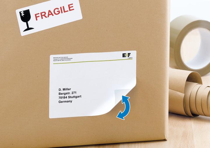 Actual product image HERMA Removable address labels A4