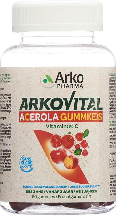 Produktbild Arkopharma Acerola (60 Stück, Bonbon, 176 g)