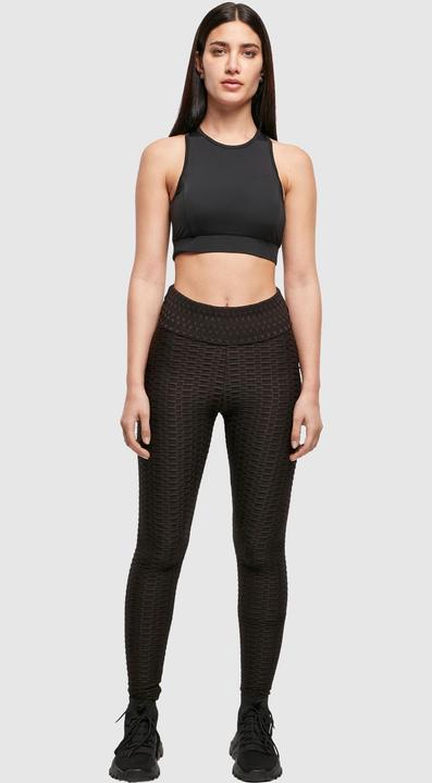 Actual product image Urban Classics Ladies High Waist Honeycomb Leggings - 16533 (M)