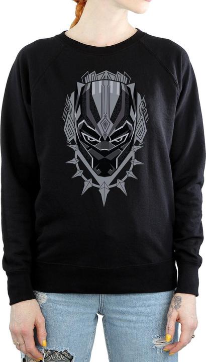 Image du produit - Sweat BLACK PANTHER HEAD - Femme (XL)