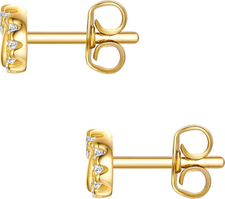 Produktbild Rafaela Donata Damen Kreise Sterling Silber Zirkonia Gelbgold - 33758 (Sterling Silber)