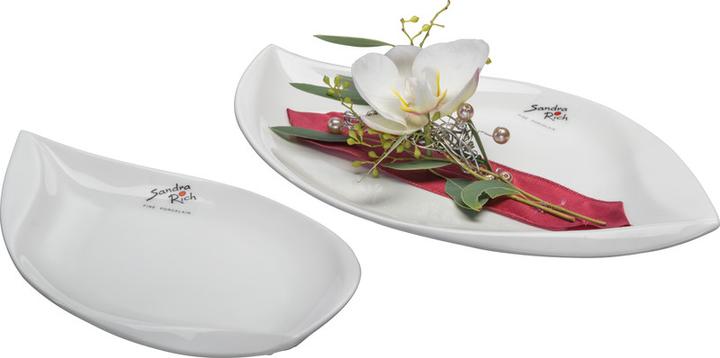 Immagine prodotto Sandra Rich Foglia ciotola decorativa (27 x 3 x 16 cm)