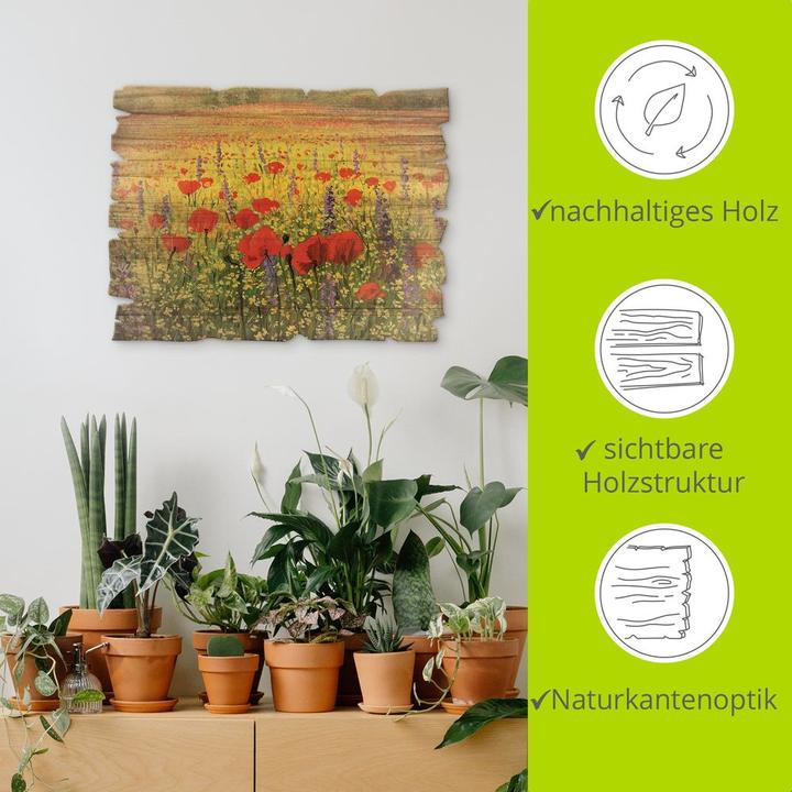 Produktbild Artland Mohnblumenfeld H6LI (40 x 30 cm)