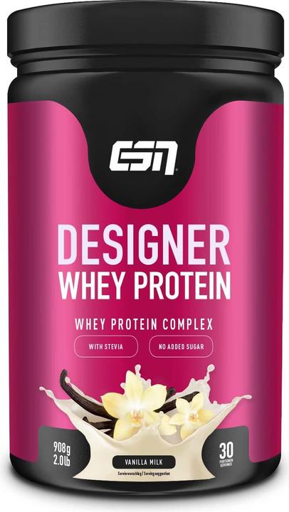 ESN Designer Whey Protein (Vanille, Milk, 30 Stk., 908 g)