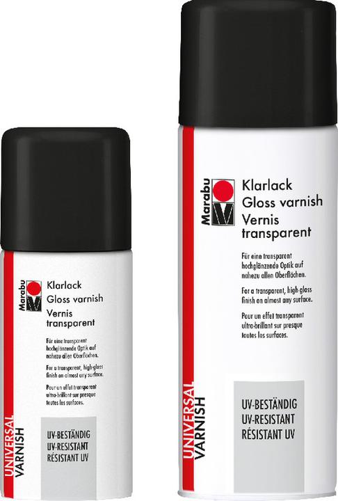 Immagine prodotto Marabu Lacca trasparente spray UV (Incolore, 0.15 l)