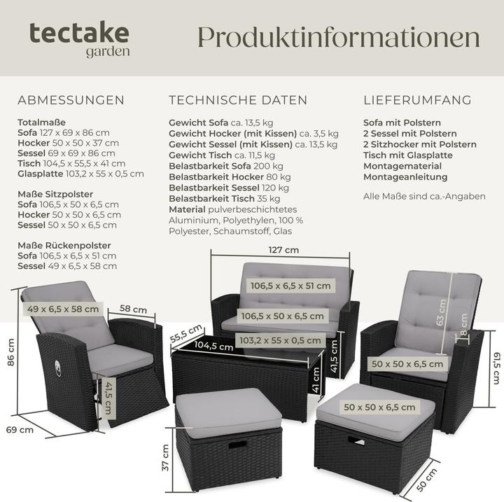 Produktbild tectake Bari