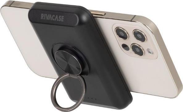 Immagine prodotto Rivacase VA2603 Powerbank wireless Magsafe Qi 15W, batteria esterna con ricarica rapida QC/PD 22.5W 5000 mAh (5000 mAh, 20 W, 18.50 Wh)