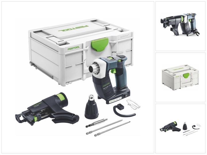 Image du produit Festool Visseuse sans fil pour plaquiste DWC 18-4500 Basic (Fonctionnement sur batterie)