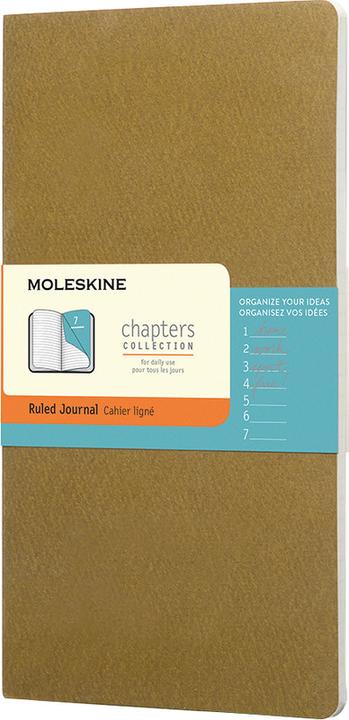 Actual product image Moleskine Chapters notebook (Lined, Hardcover)