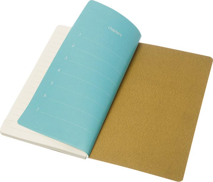 Actual product image Moleskine Chapters notebook (Lined, Hardcover)