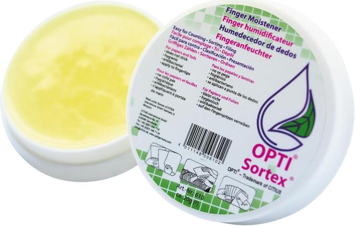 Actual product image Opti Sortex Finger Moistener Fingertip (1 pcs.)