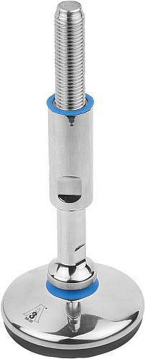 Kipp Stellfuss K1303, Edelstahl, Form A