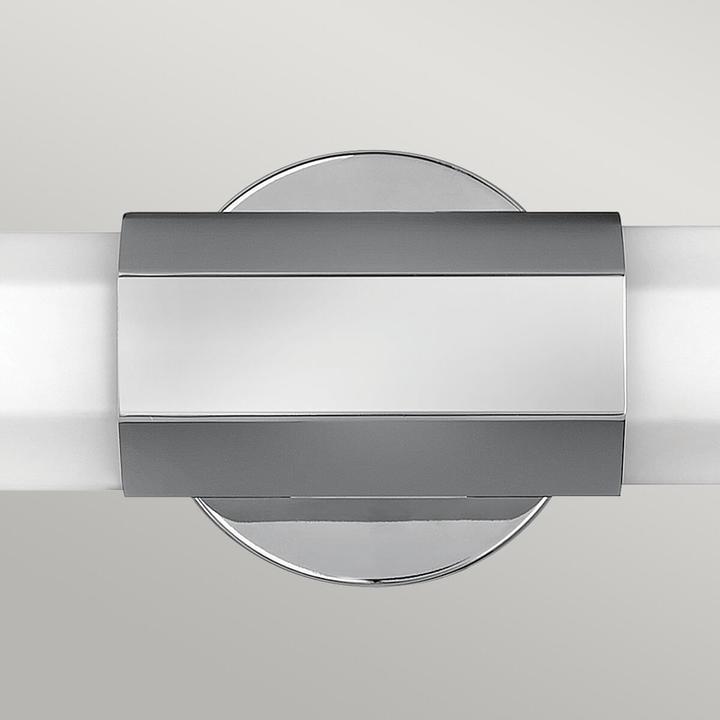 Produktbild Elstead Lighting Facet LED Wandleuchte 2-fach Poliertes Chrom Opal geätzt IP44 (2160 lm)