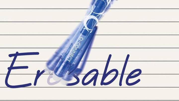 Produktbild Q-Connect Roller Erasable Ink (Schwarz, 1 x)