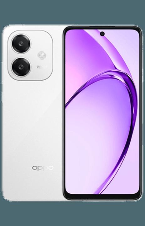 Actual product image OPPO A40m 8-256Gb 6.67" Dual Sim Starlight (256 GB, Starlight White, 6.67", Dual SIM, 50 Mpx, 4G)