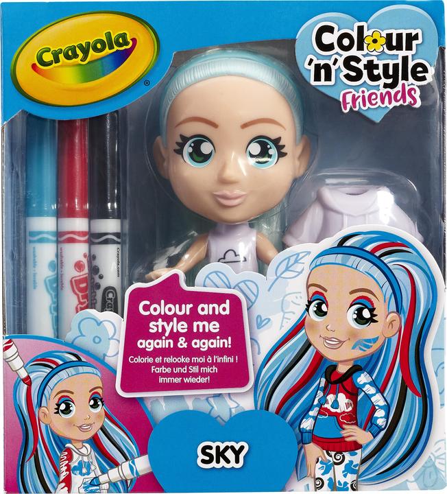 Immagine prodotto Crayola Bambole di colore e stile ass
