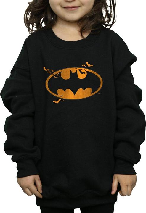 Immagine prodotto Batman Halloween Logo Felpa Ragazze (140, 146)