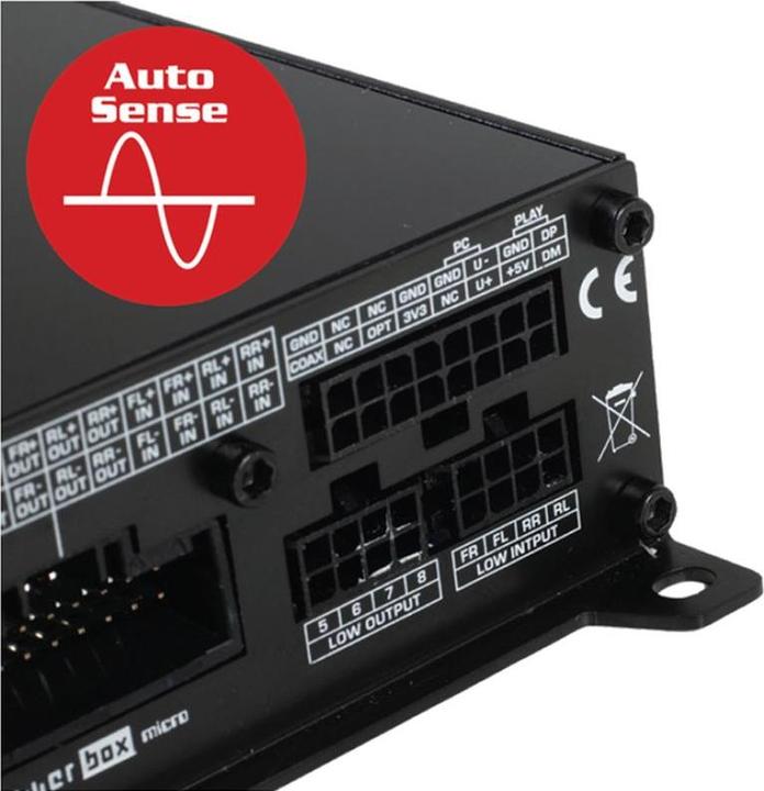 Immagine prodotto Vibe POWERBOX65.4-8MDSP-V3 - Amplificatore per auto - Amplificatore a 4 canali - DSP a 8 canali - 65W RMS (Amplificatore a 4 canali)