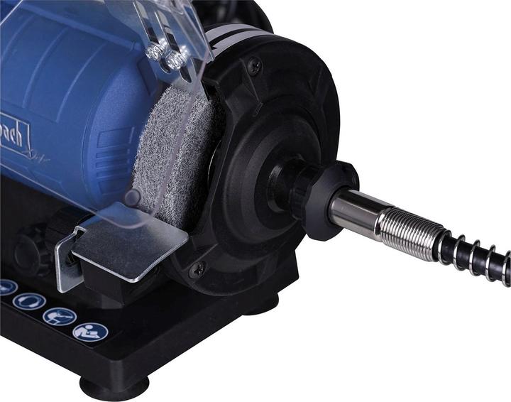 Image du produit Scheppach Ponceuse double avec arbre flexible HG35 (Meuleuse d'établi, 120 W)