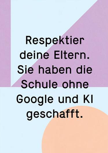Produktbild Kleine Prints Postkarte Ohne Google