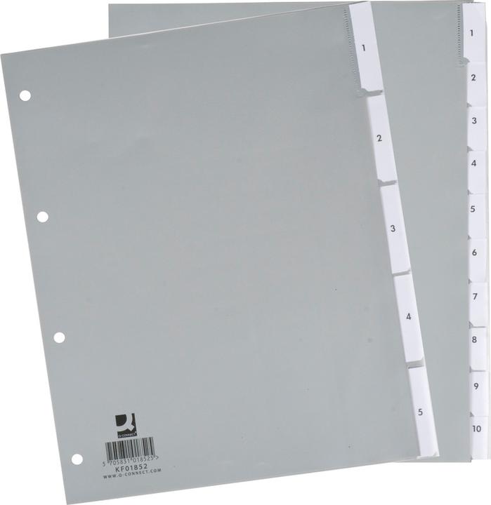 Actual product image Q-Connect Register full format extra wide with window letters