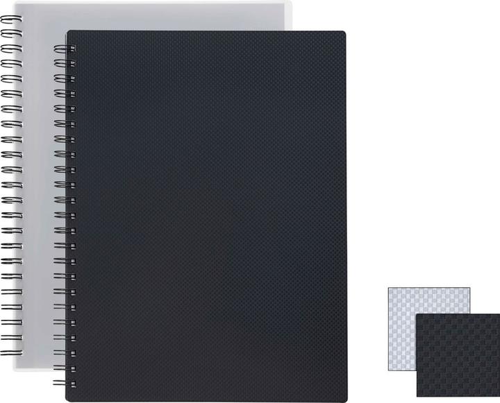 Produktbild Kolma Spiralsichtbuch A4 mit 20 Taschen farblos (A4, 1 x)
