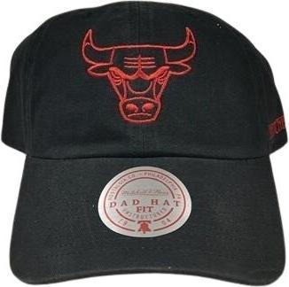 Immagine prodotto Mitchell & Ness Cappellino sbiadito con logo Chicago Bulls (Taglia unica)