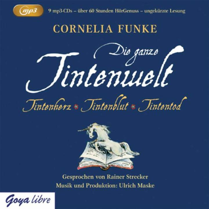 Produktbild Jumbo Funke:Die ganze Tintenwelt,9MP3-CD (Cornelia Funke, Rainer Strecker, Deutsch)