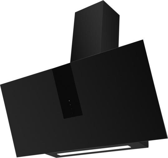 Actual product image Amica Overhead free-standing bonnet KHF 666 600 S WxD 60 x 35 cm black (Wall hood)