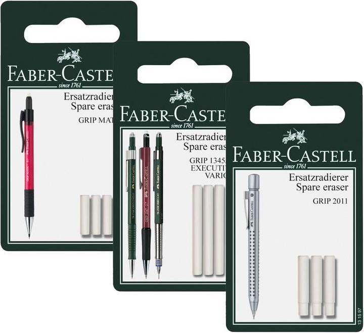 Actual product image Faber-Castell Spare eraser for mechanical pencils