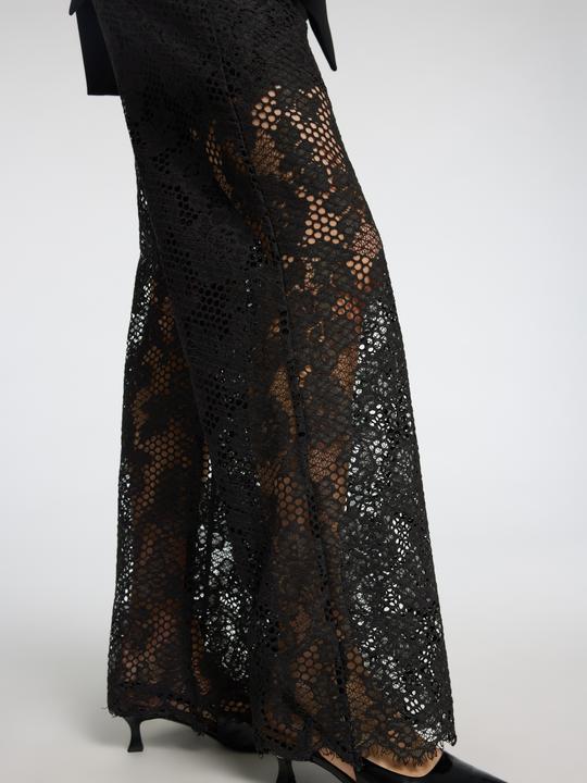 Produktbild Selected Femme Straight Fit Spitzen Hose (42)