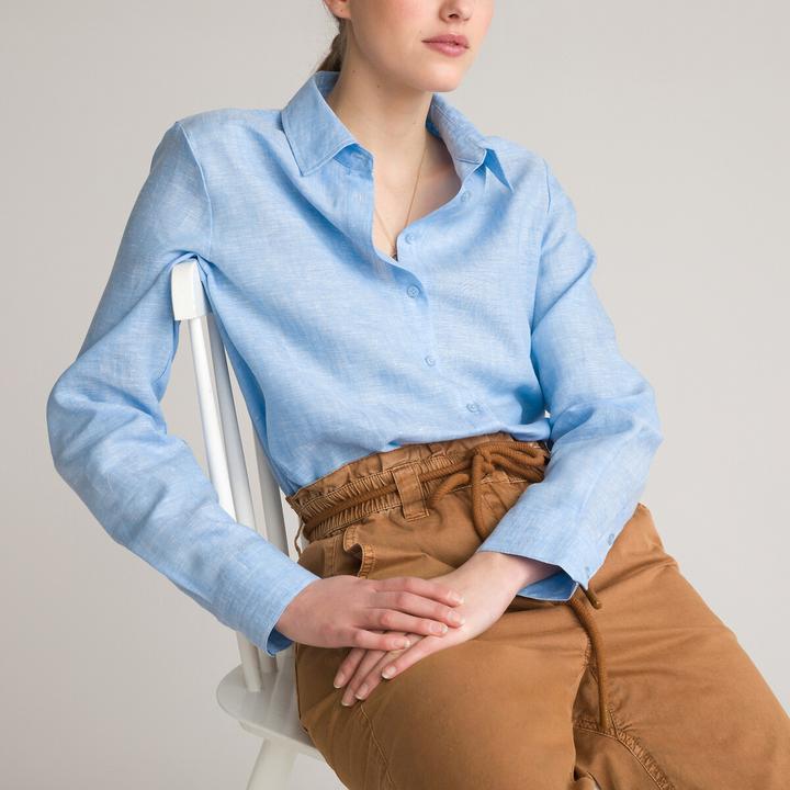 Image du produit La Redoute Collections Blouse à manches longues (48)
