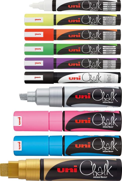 Image du produit Uni-ball Marqueur de craie (Argent, 15 mm, 1 x)