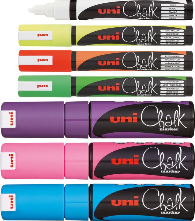 Image du produit Uni-ball Marqueur de craie (Argent, 15 mm, 1 x)