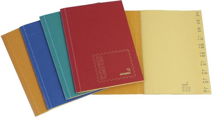 Produktbild Simplex Briefmarkenordner