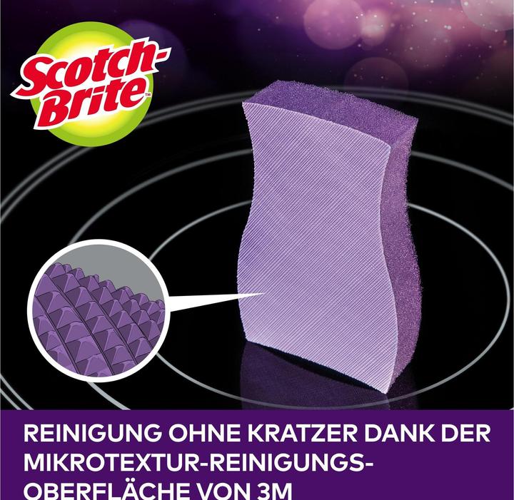 Actual product image Scotch-Brite Sponge 3M glass ceramic 3 pieces (3 pcs.)
