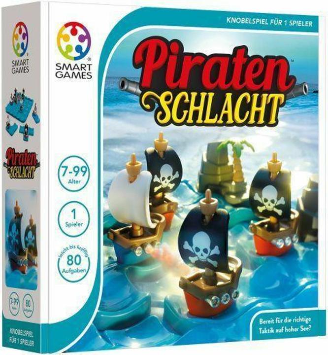 Immagine prodotto Smart Games Battaglia di pirati (Francese, Tedesco, Inglese, Italiano)