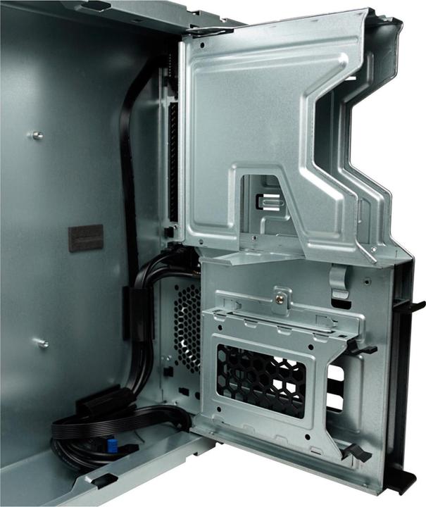 Actual product image LC-Power Case Micro-ATX 1406MB-400TFX bl. USB3.2,with power supply LC400TFX,black (mATX, Mini-ITX)