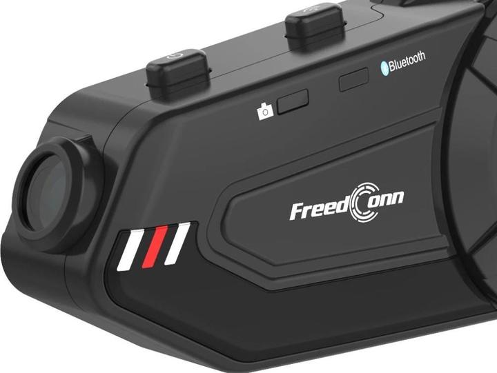 Produktbild FreedConn R1 PLUS E motorcycle intercom Black (ANC, 4 h, Kabellos)