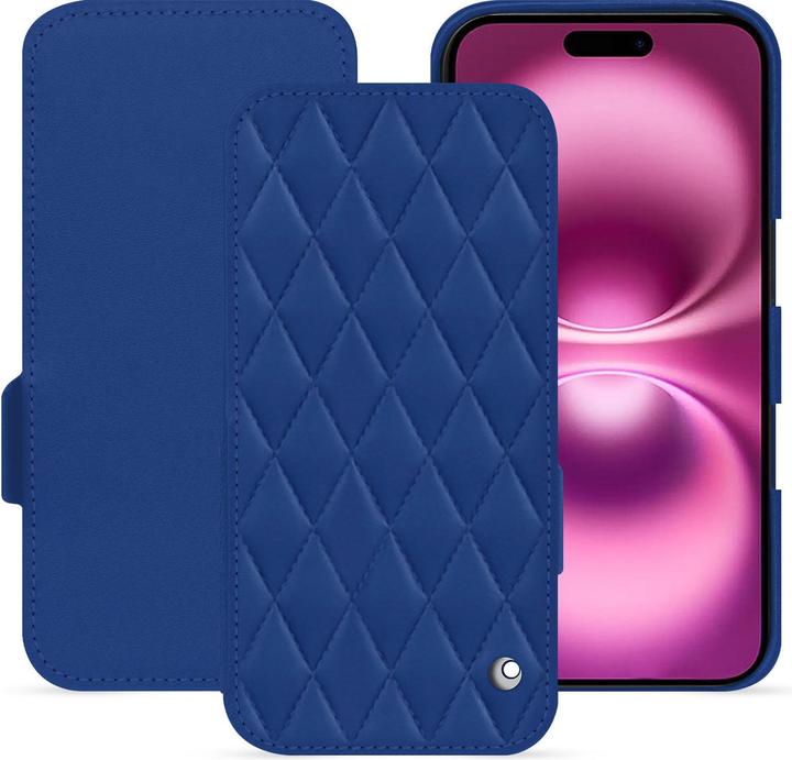 Bleu océan - Couture ( Nappa - Pantone #15458a)