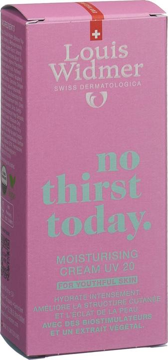 Produktbild Louis Widmer No Thirst Today (50 ml, Tagescreme, SPF 20)