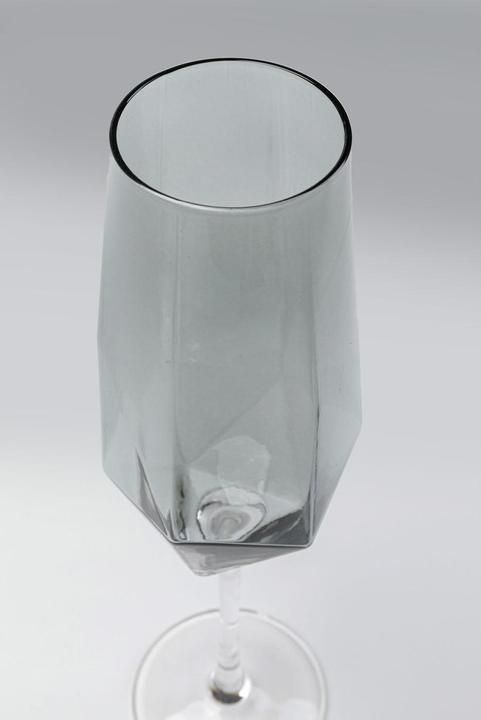 Image du produit Kare Design Flûte à champagne Diamond Smoke (36.50 cl, 1 Verres, Flûtes à champagne)